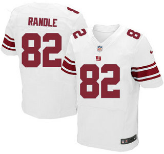 Nike New York Giants #82 Rueben Randle White Elite Jersey