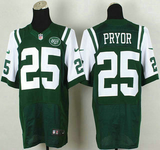 Nike New York Jets #25 Calvin Pryor 2014 NFL Draft #1 Pick Green Elite Jersey