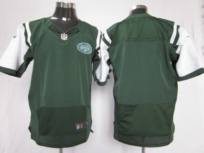 Nike New York Jets Green Blank 2012 Nike NFL Elite Jersey
