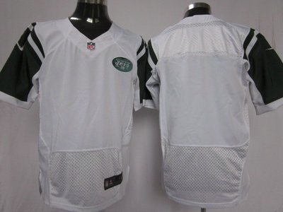 Nike New York Jets White Blank 2012 Nike NFL Elite Jersey