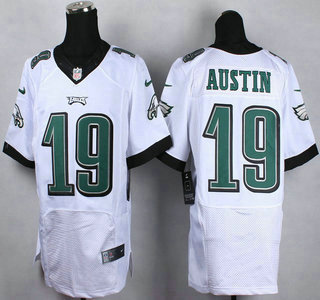 Nike Philadelphia Eagles #19 Miles Austin White Elite Jersey