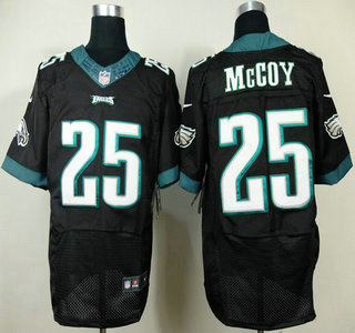 Nike Philadelphia Eagles #25 LeSean McCoy 2014 Black Elite Jersey