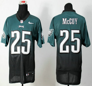 Nike Philadelphia Eagles #25 LeSean McCoy Drift Fashion II Blue With Black 2013 Elite Jersey