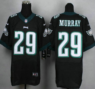 Nike Philadelphia Eagles #29 DeMarco Murray Black Elite Jersey