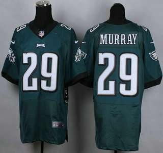 Nike Philadelphia Eagles #29 DeMarco Murray Dark Green Elite Jersey