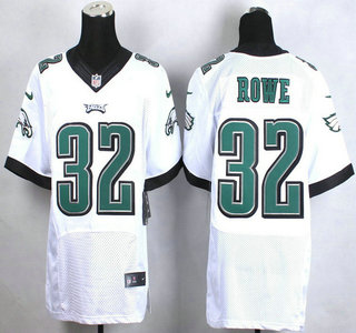 Nike Philadelphia Eagles #32 Eric Rowe White Elite Jersey