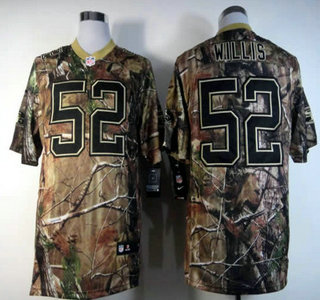 Nike San Francisco 49ers #52 Patrick Willis Camo Elite Jersey