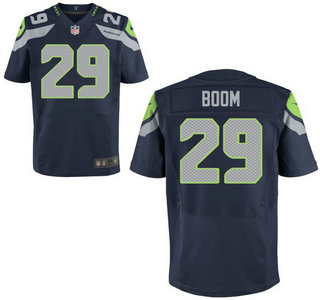 Nike Seattle Seahawks #29 Earl Thomas III Legion of Boom Blue Elite Jersey