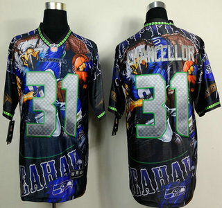 Nike Seattle Seahawks #31 Kam Chancellor 2014 Fanatic Fashion Elite Jersey