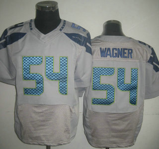 Nike Seattle Seahawks #54 Bobby Wagner Grey Elite Jersey