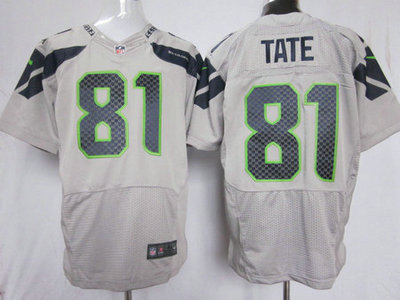 Nike Seattle Seahawks 81 Golden Tate Gery 2012 Nike NFL Elite Jersey
