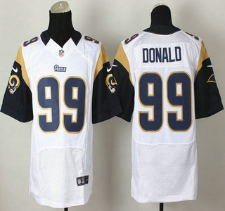 Nike St. Louis Rams #99 Aaron Donald White Elite Jersey