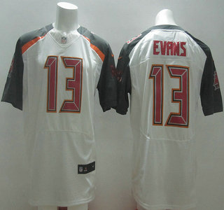 Nike Tampa Bay Buccaneers #13 Mike Evans 2014 New Style White Elite Jersey