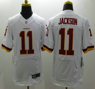 Nike Washington Redskins #11 DeSean Jackson White Elite Jersey
