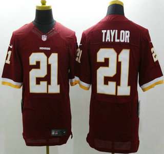 Nike Washington Redskins #21 Sean Taylor 2014 Red Elite Jersey