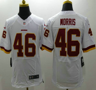 Nike Washington Redskins #46 Alfred Morris 2014 White Elite Jersey