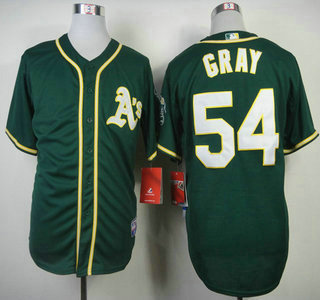 Oakland Athletics #54 Sonny Gray 2014 Green Jersey