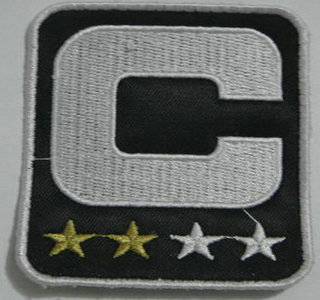 Oakland Raiders Captain Black C Patch