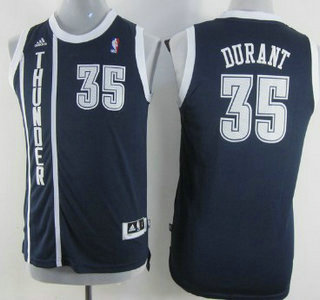 Oklahoma City Thunder 35 Durant Navy Blue Kids Jersey