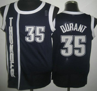 Oklahoma City Thunder 35 Kevin Durant Blue Revolution 30 Authentic Jersey