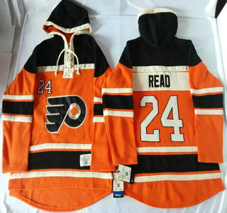 Old Time Hockey Philadelphia Flyers #24 Matt Read 2012 Winter Classic Orange Hoody