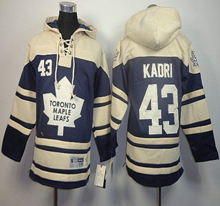 Old Time Hockey Toronto Maple Leafs #43 Nazem Kadri Navy Blue Kids Hoody