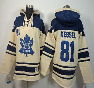 Old Time Hockey Toronto Maple Leafs #81 Phil Kessel Cream Hoody