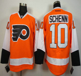 Philadelphia Flyers #10 Brayden Schenn Orange Jersey