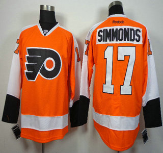 Philadelphia Flyers #17 Wayne Simmonds Orange Jersey