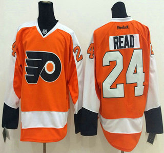 Philadelphia Flyers #24 Matt Read Orange Jersey