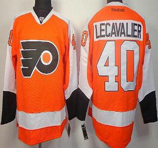 Philadelphia Flyers #40 Vincent Lecavalier Orange Jerseys