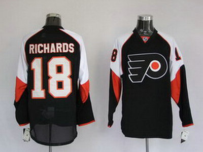 Philadelphia Flyers 18 Mike Richards Black