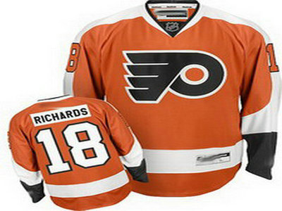 Philadelphia Flyers 18 Mike Richards Premier Third Jersey