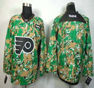 Philadelphia Flyers Blank 2014 Camo Jersey
