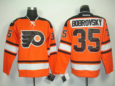 Philadelphia Flyers 35 Bobrovsky Orange 2012 New Winter Classic NHL Jerseys 