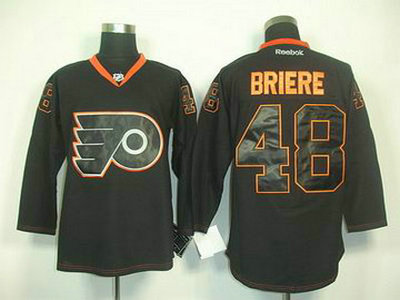 Philadelphia Flyers 48 Daniel Briere black ice Jersey