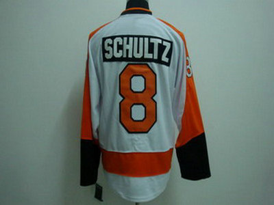 Philadelphia Flyers 8 SCHULTZ White