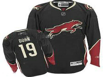 Phoenix Coyotes 19 DOAN Black Jersey