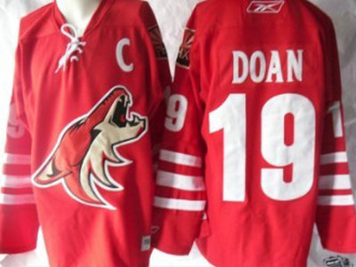 Phoenix Coyotes 19 Shane Doan Red Jersey