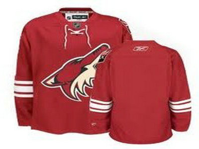 Phoenix Coyotes Blank Red Jersey