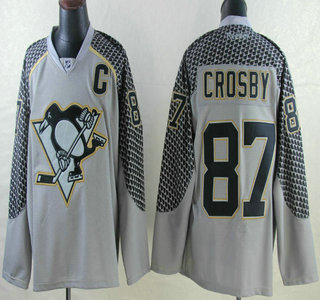 Pittsburgh Penguins #87 Sidney Crosby Dark Gray Jersey