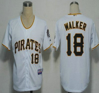 Pittsburgh Pirates #18 Neil Walker White Kids Jersey