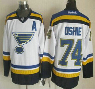 St. Louis Blues #74 T.J. Oshie 2014 Blue Jersey