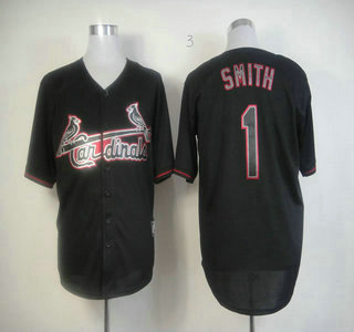 St. Louis Cardinals 1 Ozzie Smith Fashion MLB Jerseys
