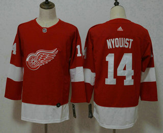 Women's Detroit Red Wings #14 Brendan Shanahan Red Home 2017-2018 Hockey Stitched NHL Jersey