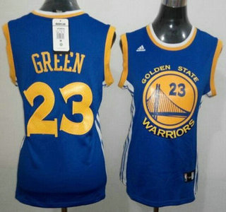 Women's Golden State Warriors #23 Draymond Green 2014 New Blue Jersey