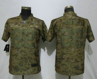 Women's Minnesota Vikings #22 Harrison Smith 2018 Camo Salute to Service Stitched NFL Nike Limited Jersey