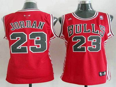 Women Chicago Bulls 23 Michael Jordan Red Revolution 30 Swingman Jersey