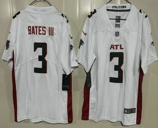 Youth Atlanta Falcons #3 Jessie Bates III Limited White Vapor Jersey