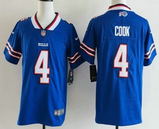Youth Buffalo Bills #4 James Cook III Limited Blue Vapor Jersey
